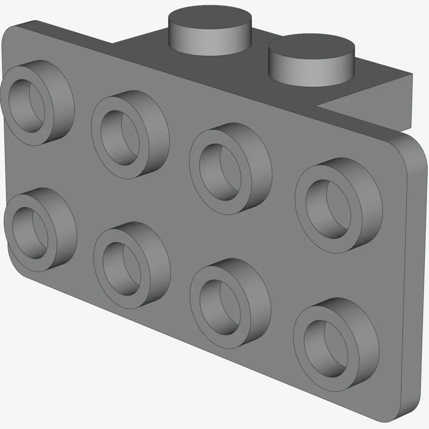 ANGLE PLATE 1X2 / 2X4 X 50
