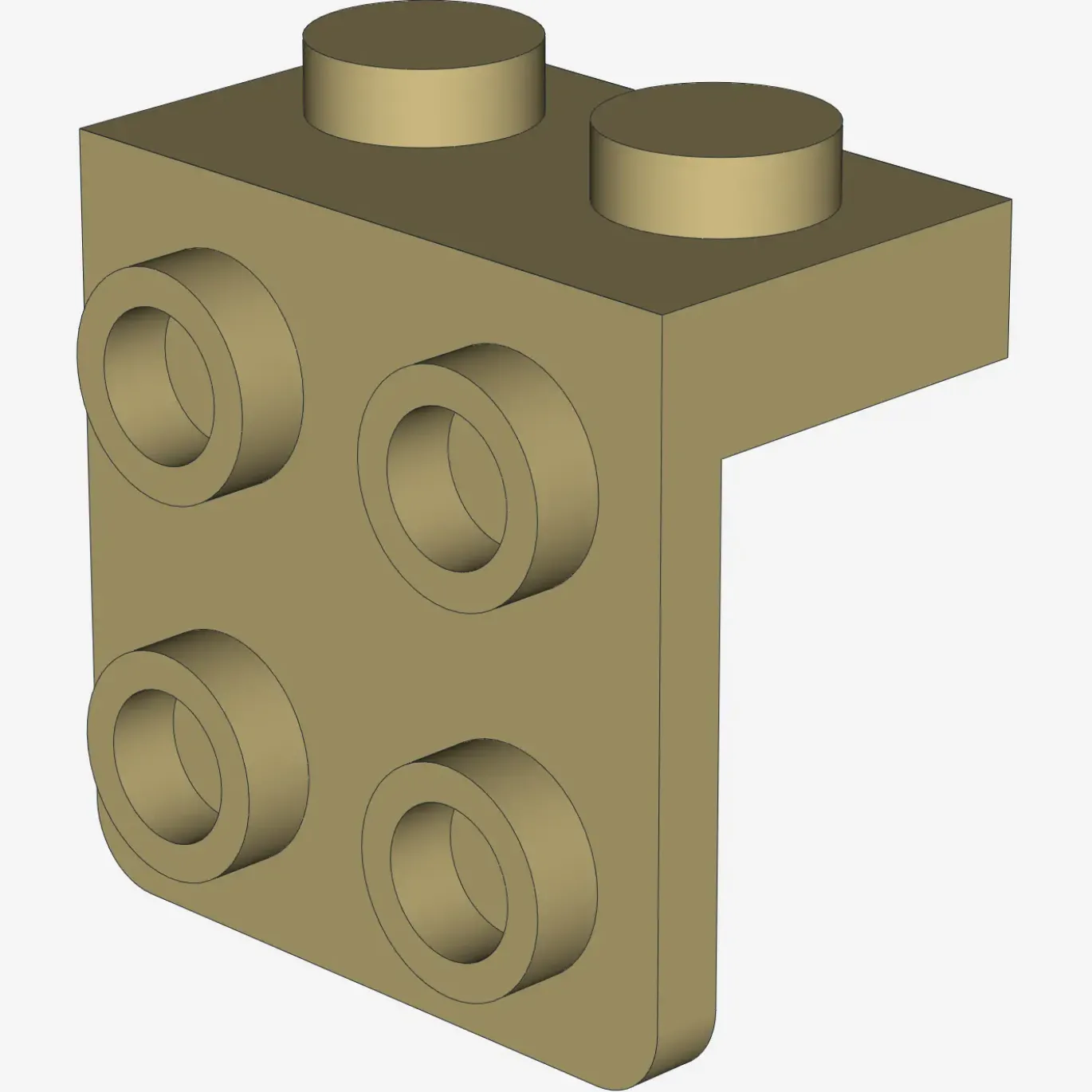 ANGLE PLATE 1X2 / 2X2 X 50