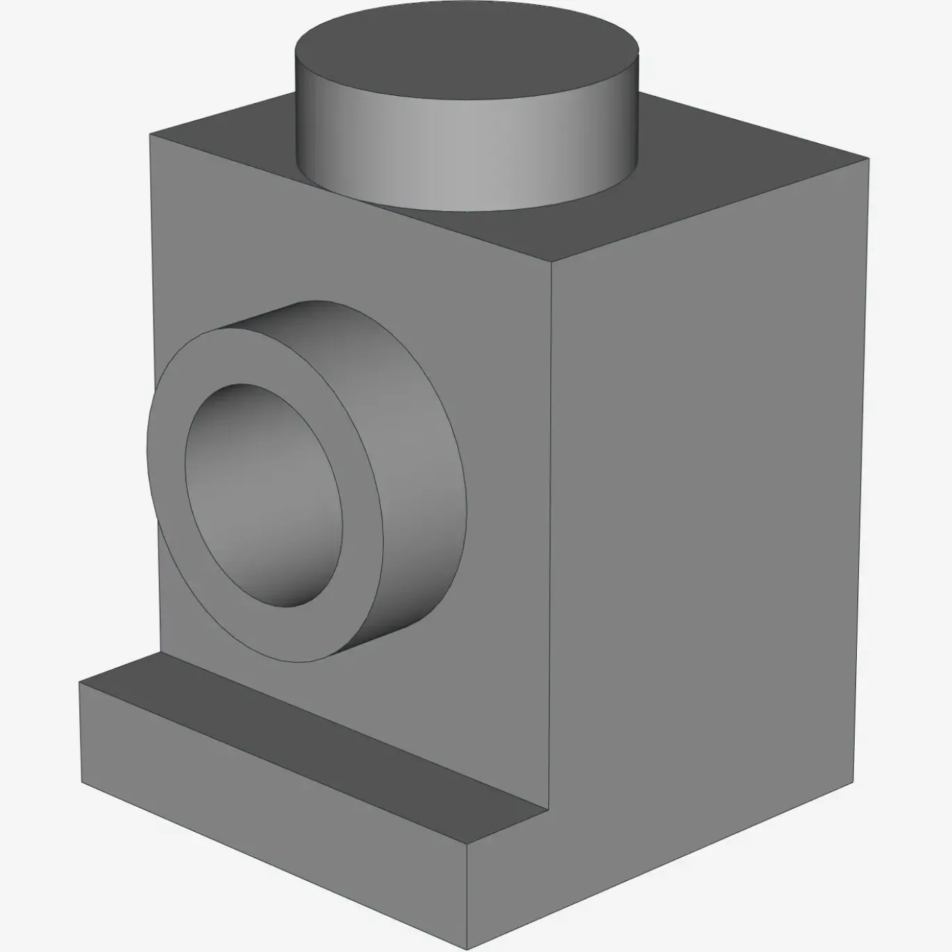 ANGULAR BRICK 1X1 X 100