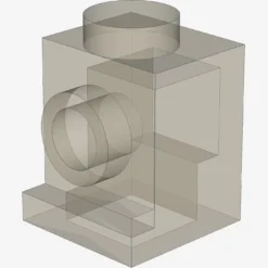 ANGULAR BRICK 1X1 X 100