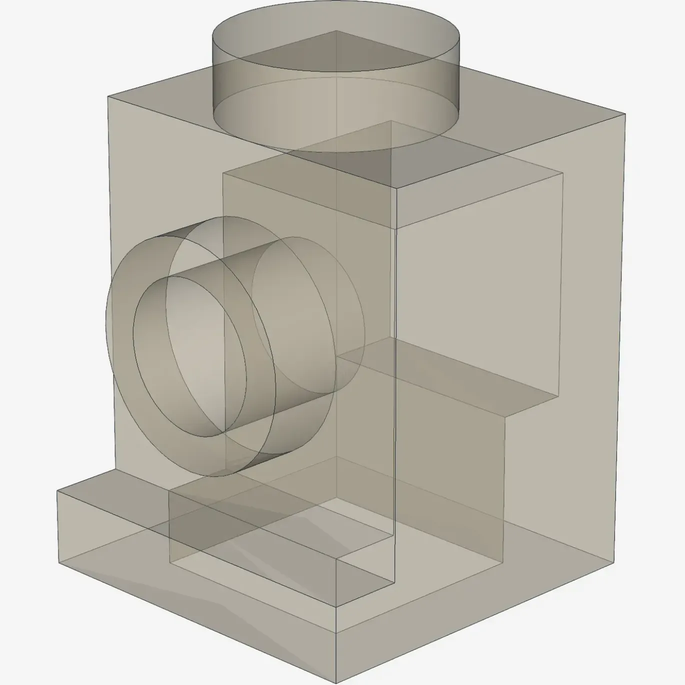 ANGULAR BRICK 1X1 X 100