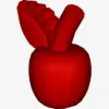 APPLE WITH LEAF X 50