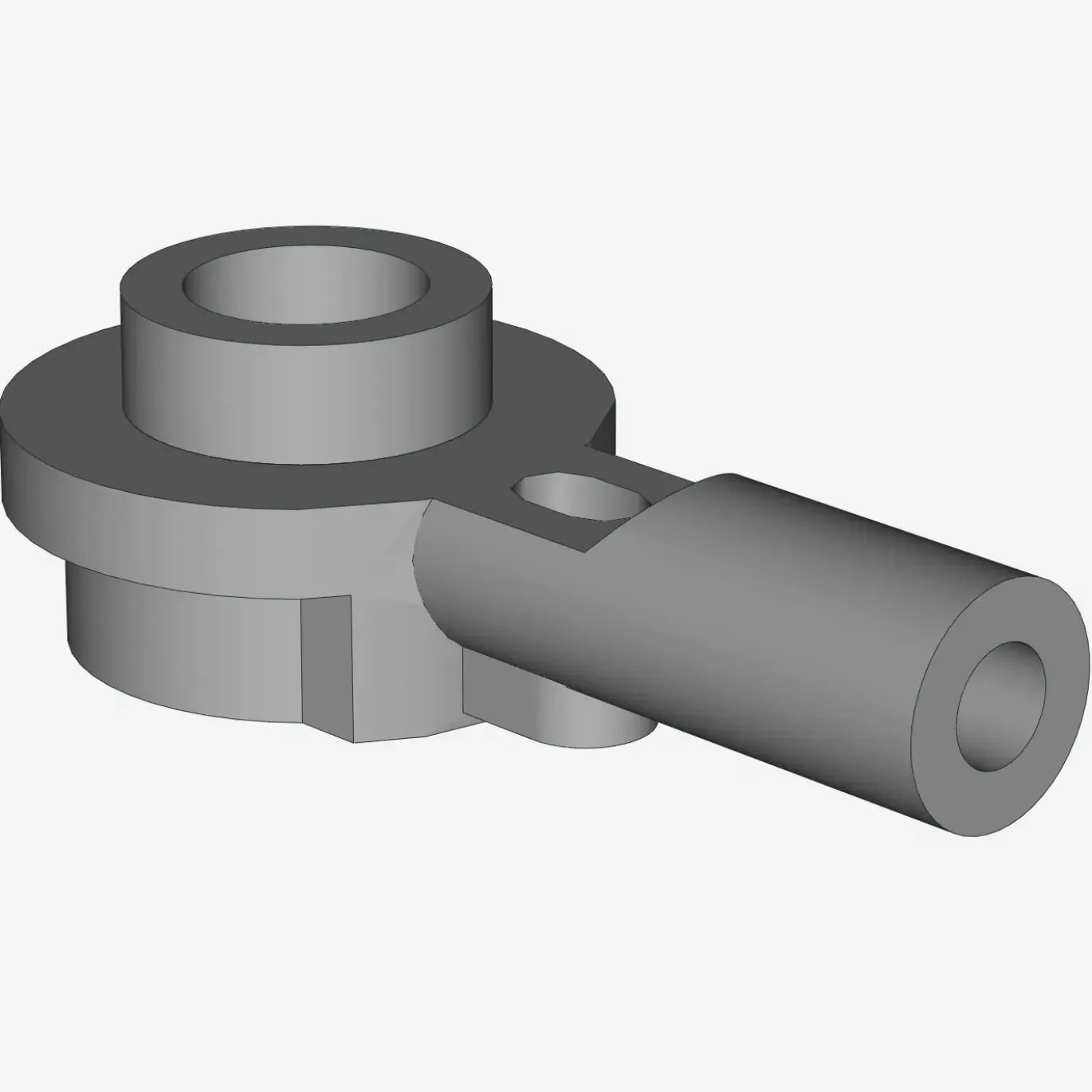 Bar 1L with 1 x 1 Round Plate with Hollow Stud X 200