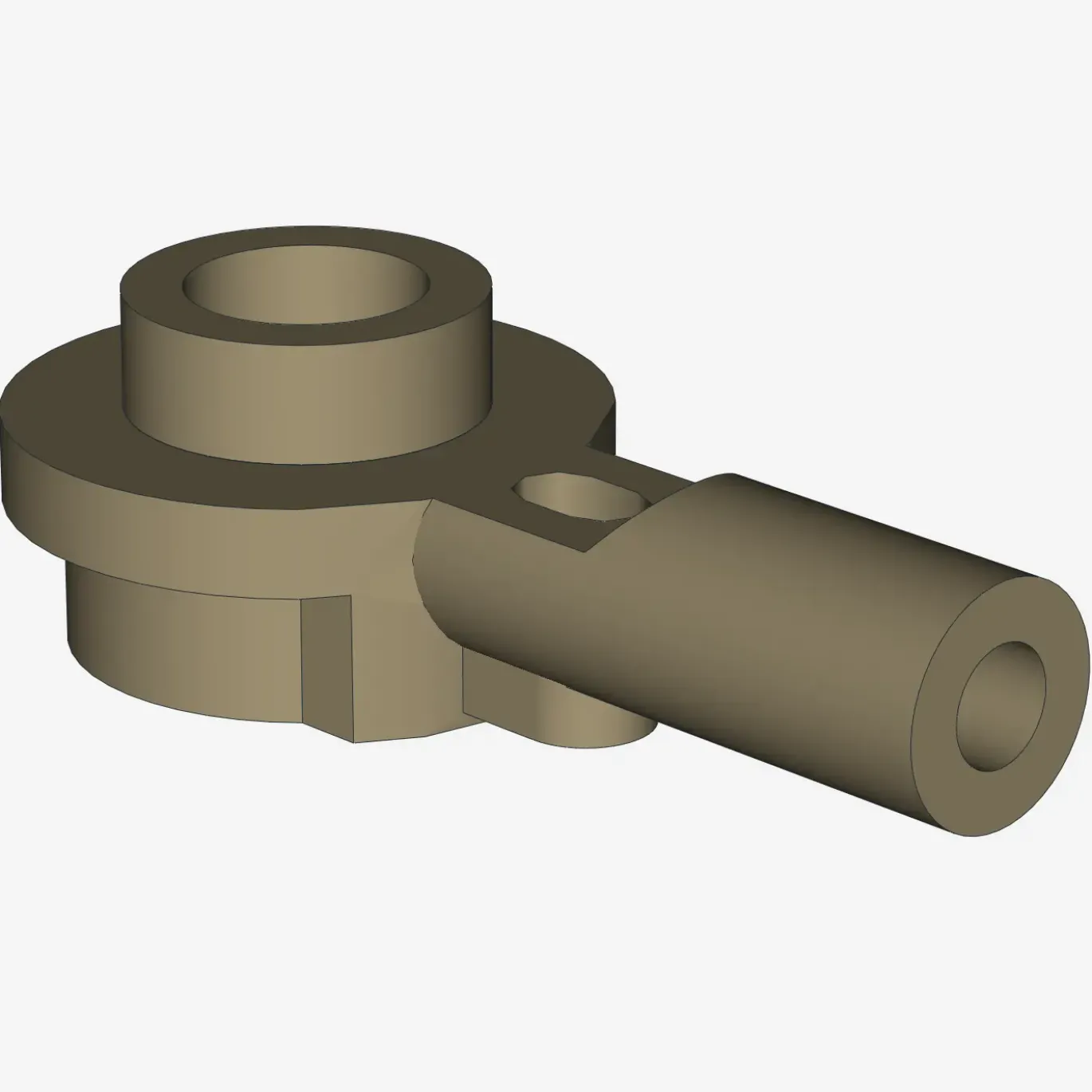 Bar 1L with 1 x 1 Round Plate with Hollow Stud X 200