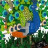 Blauer Pfau