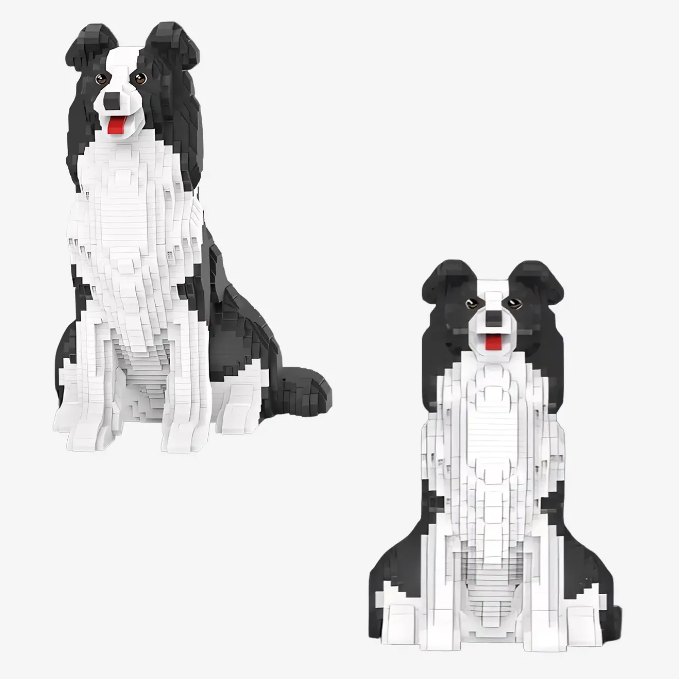 Border Collie (diamond blocks)