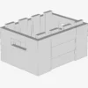 BOX 3X4 X 15