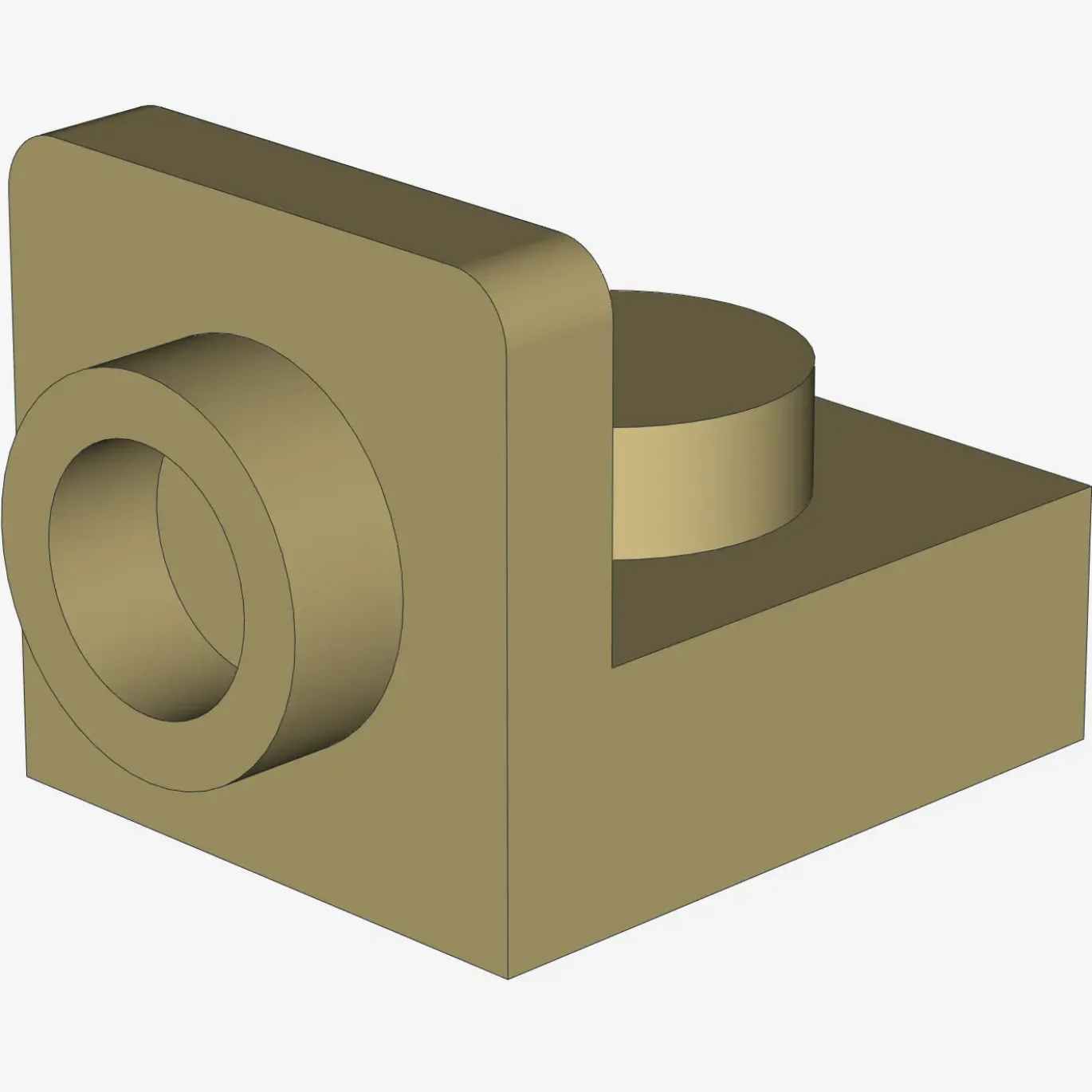 Bracket 1 x 1 - 1 x 1 Inverted X 200