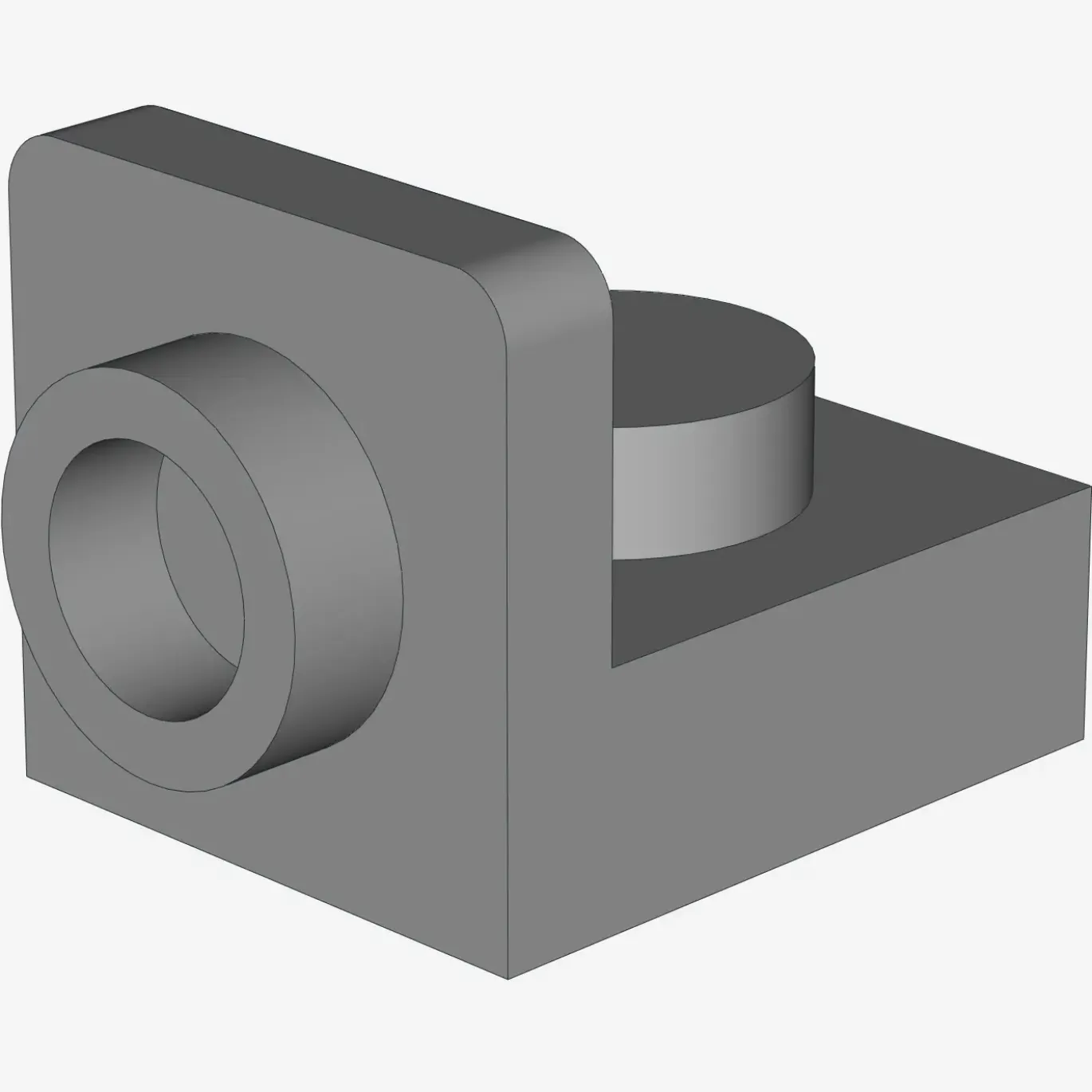 Bracket 1 x 1 - 1 x 1 Inverted X 200