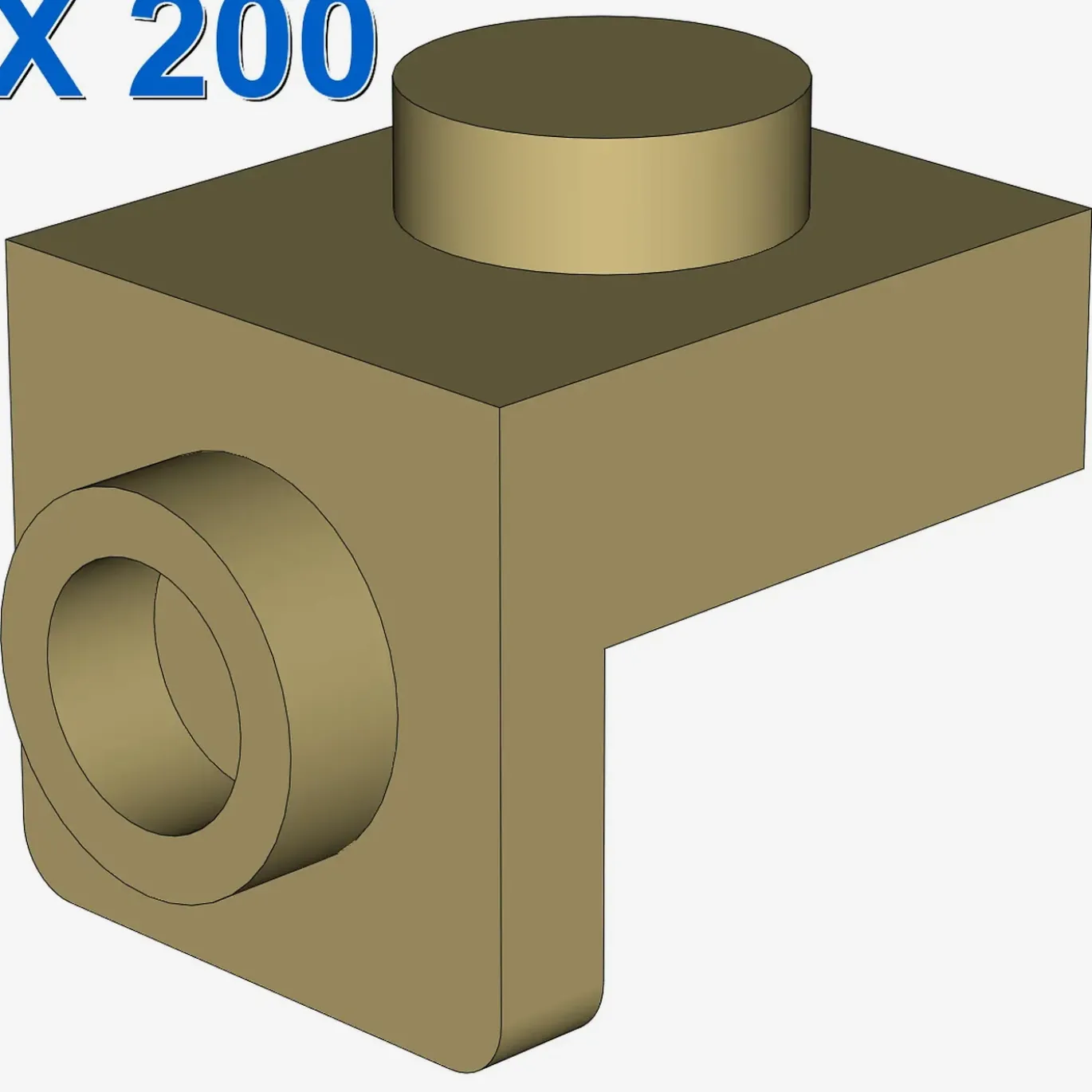 Bracket 1 x 1 - 1 x 1 X 200