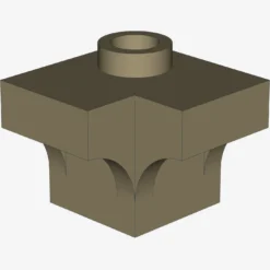 Brick, Arch 2 x 2 Corner X 100