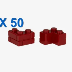 BRICK CORNER 1X2X2 WITH PROFILE X 50