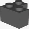 BRICK CORNER 1X2X2 X 300