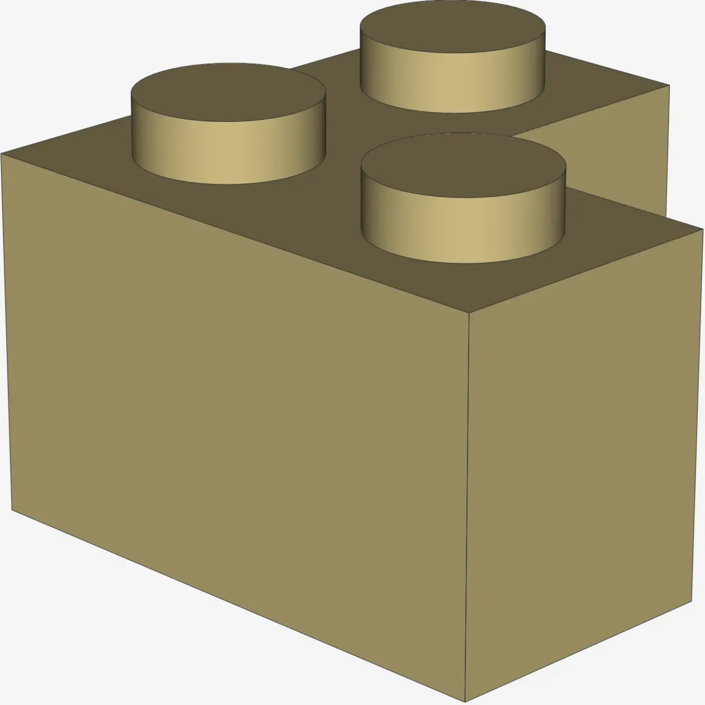 BRICK CORNER 1X2X2 X 50