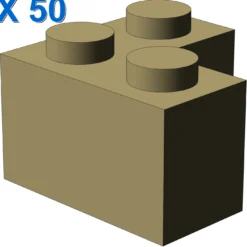 BRICK CORNER 1X2X2 X 50