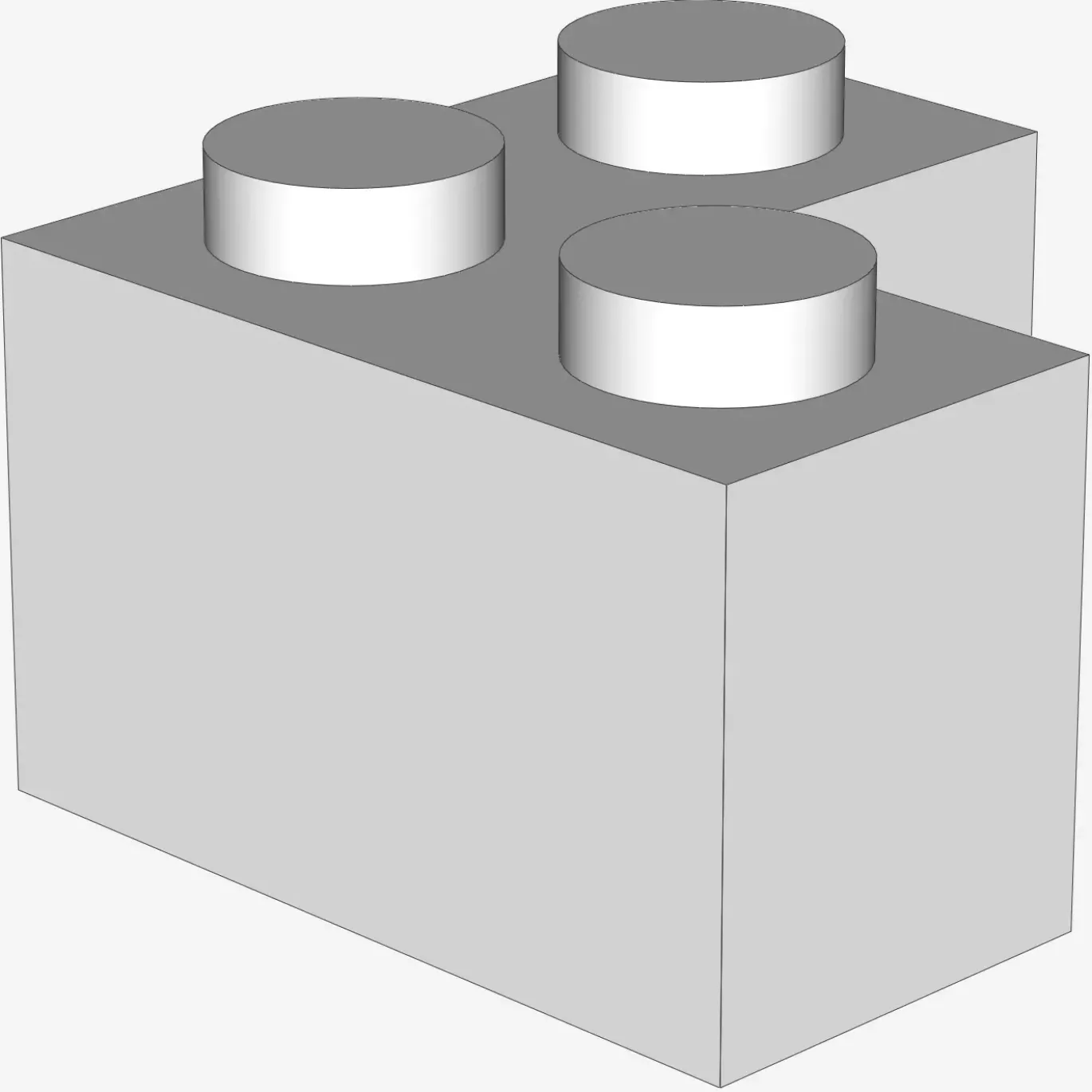 BRICK CORNER 1X2X2 X 50