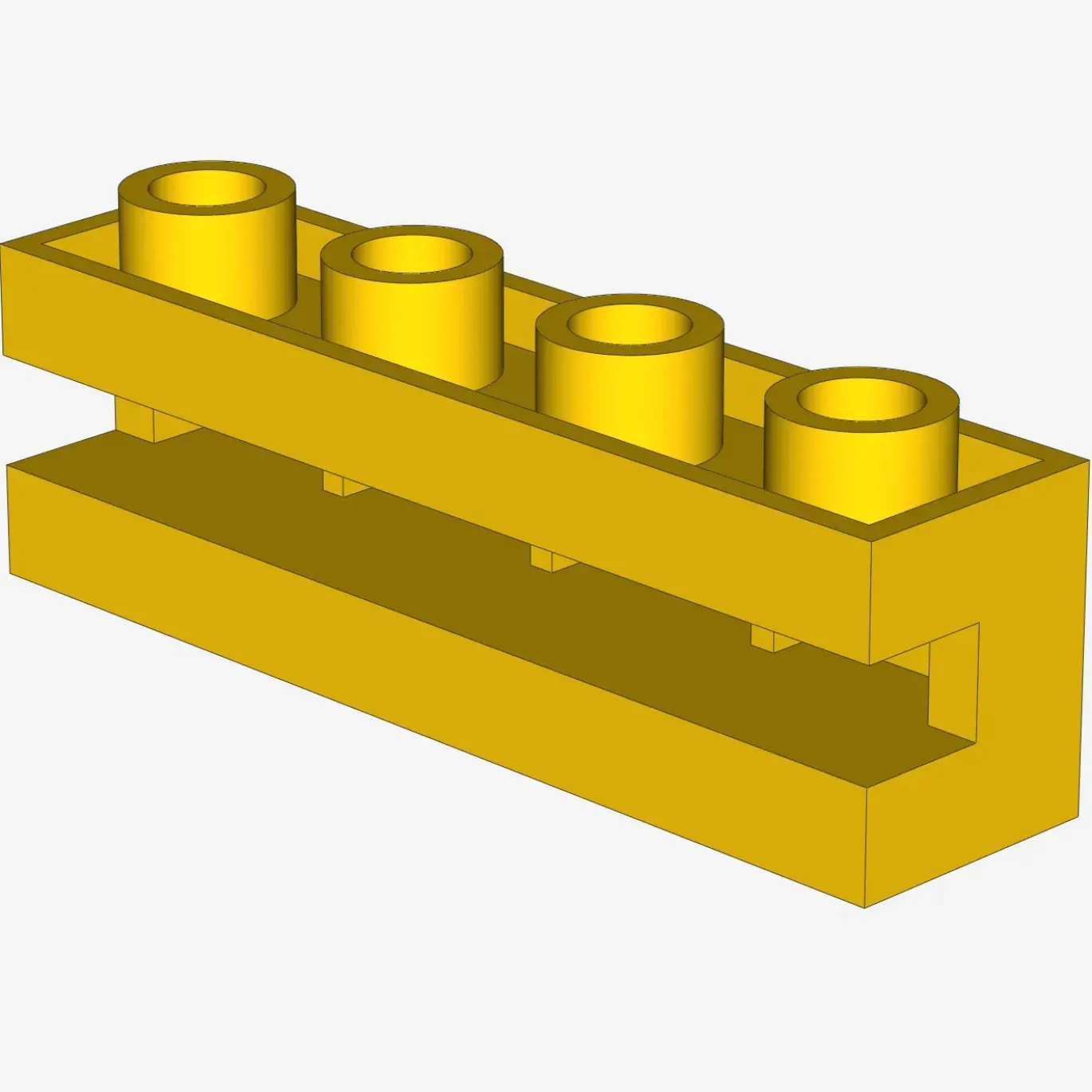 Brick, Modified 1 x 4 with Groove X 50