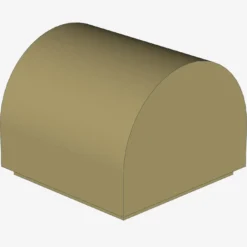 Brick, Modified 1 x 1 x 2/3 No Studs, Curved Top X 200