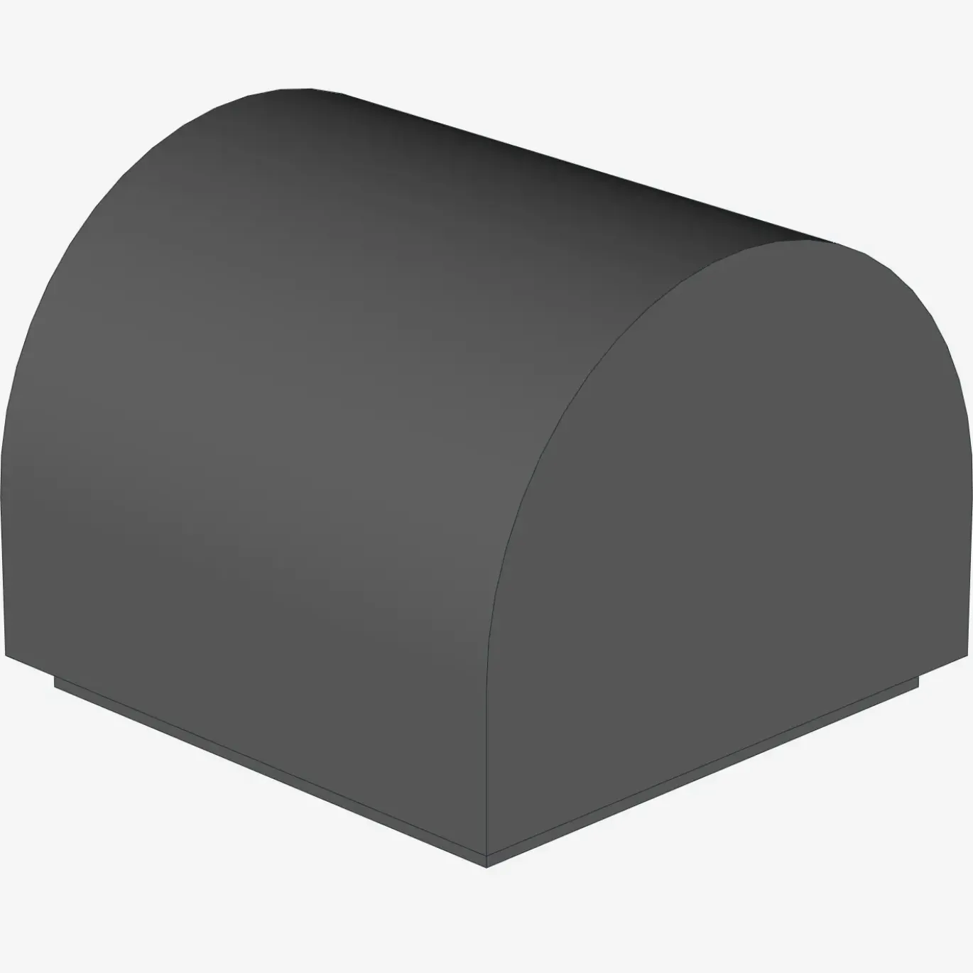 Brick, Modified 1 x 1 x 2/3 No Studs, Curved Top X 200