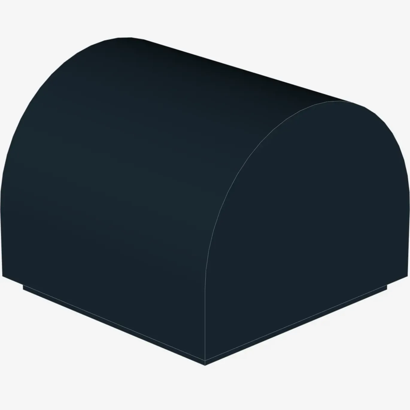 Brick, Modified 1 x 1 x 2/3 No Studs, Curved Top X 200