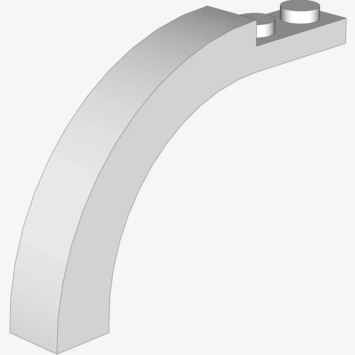 BRICK W. ARCH 1X1X3 1/3 X 25