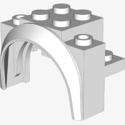 BRICK W/ARCH 2X4X2 1/3 X 20