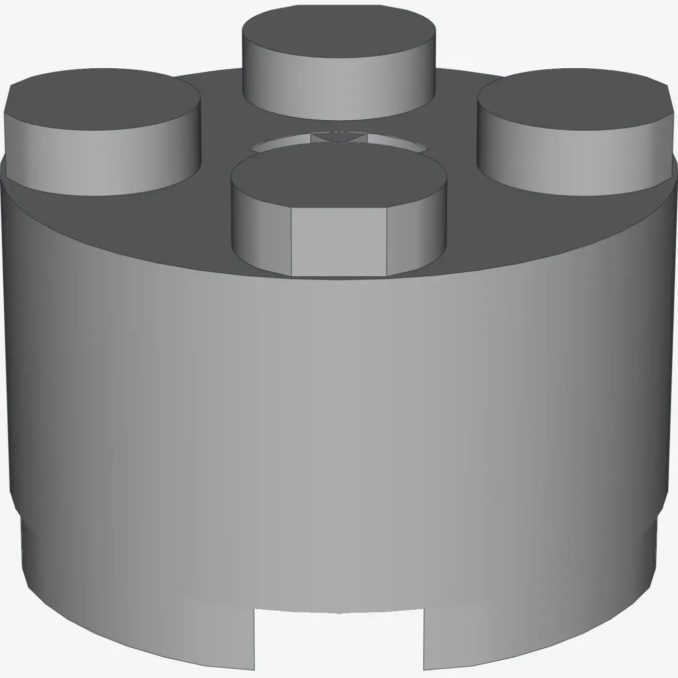 BRICK Ø16 W. CROSS X 300