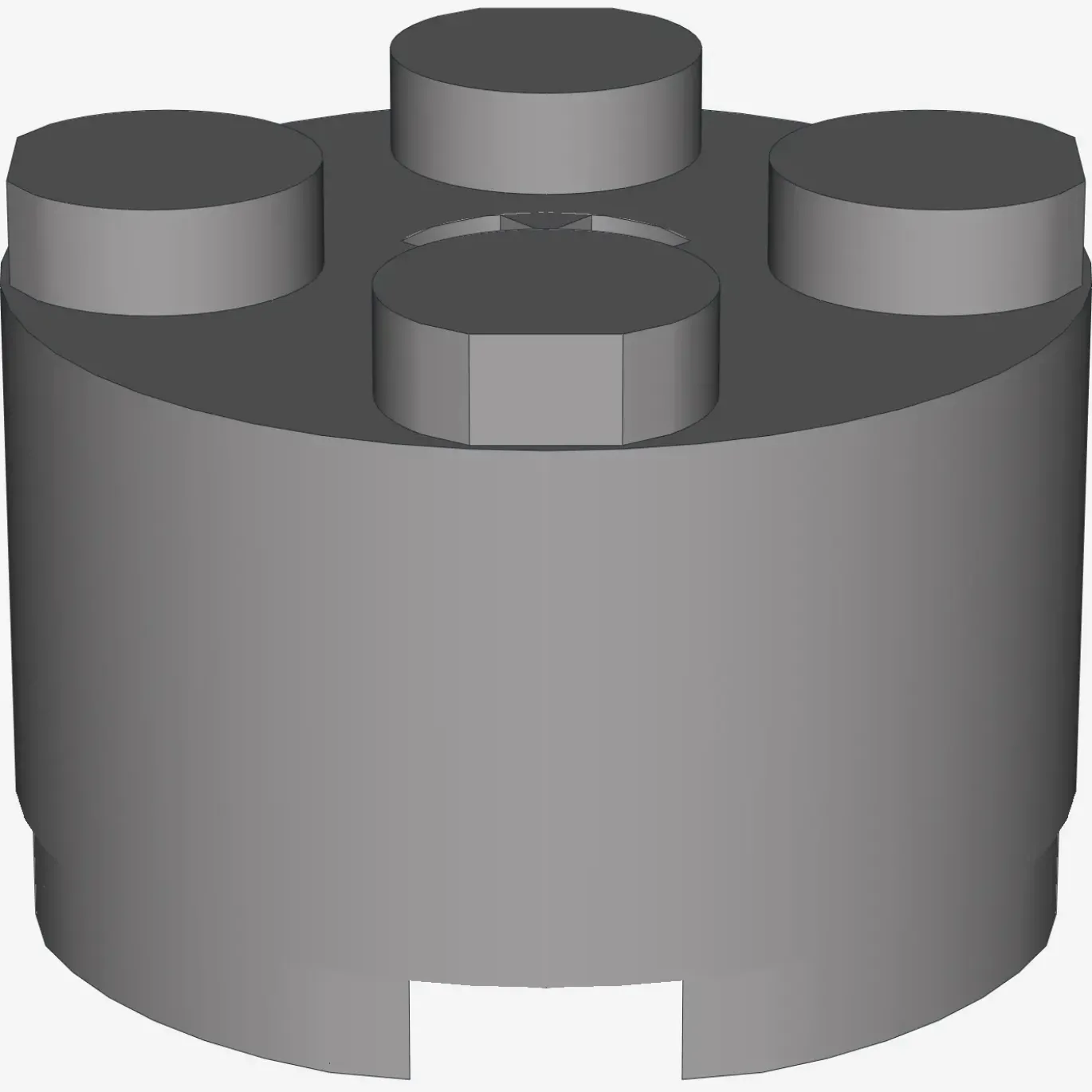 BRICK Ø16 W. CROSS X 50