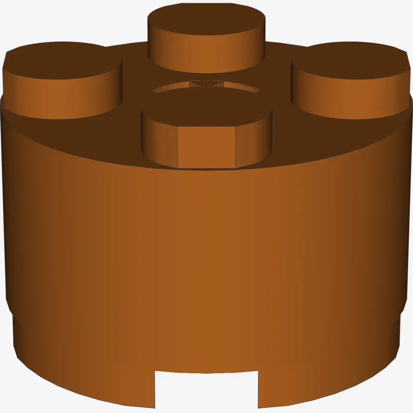 BRICK Ø16 W. CROSS X 50