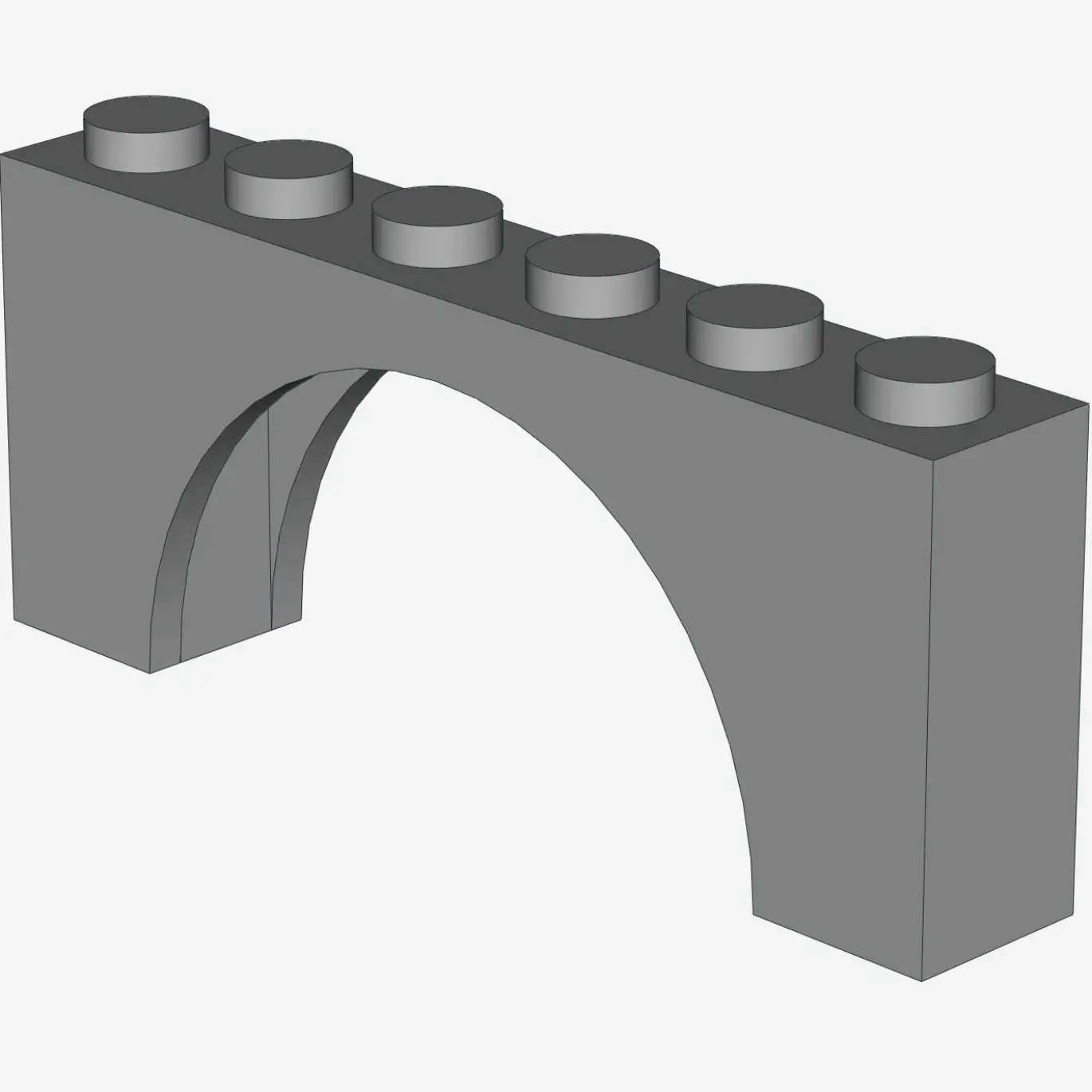 BRICK W. INSIDE BOW 1X6X2 X 20