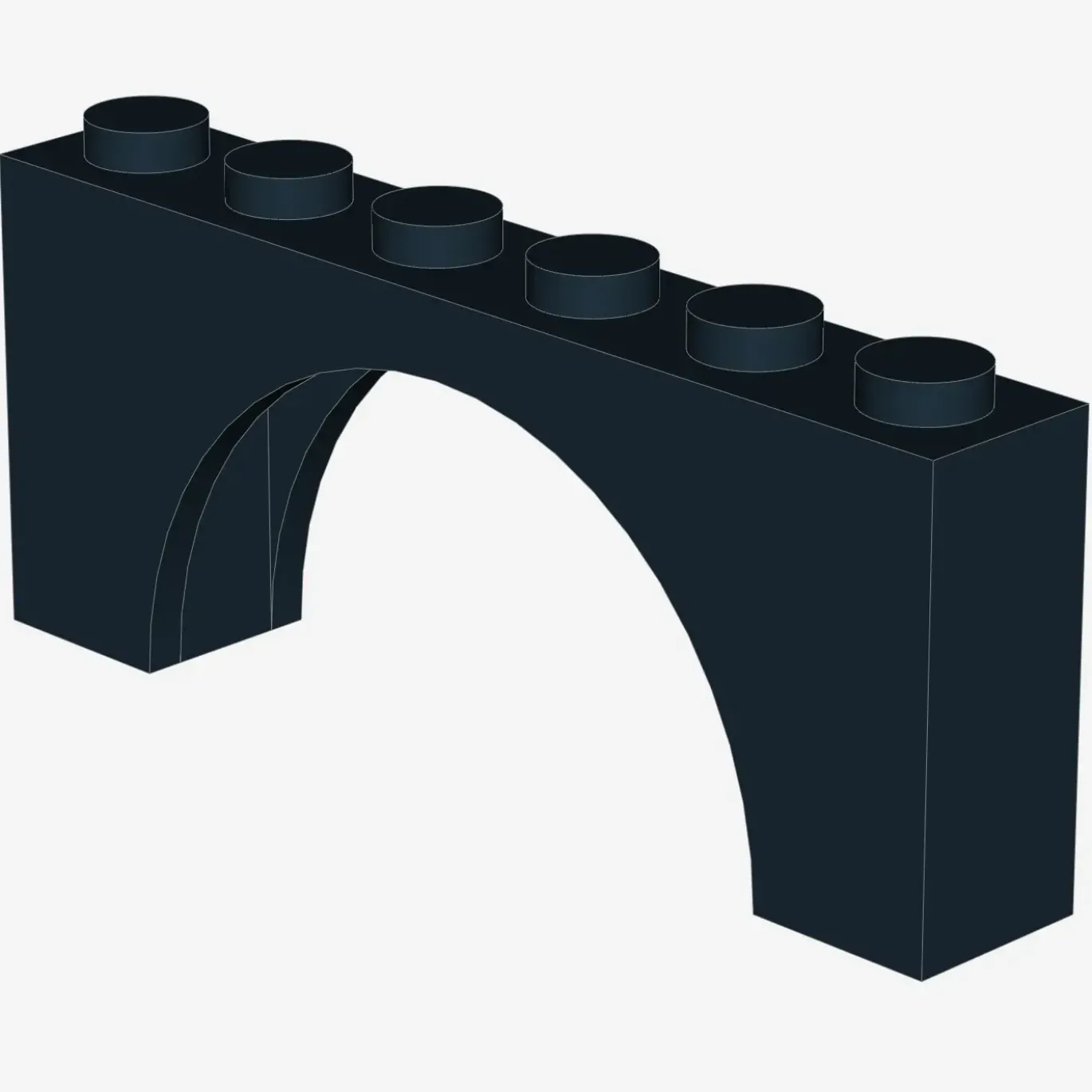 BRICK W. INSIDE BOW 1X6X2 X 20