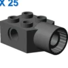 BRICK 2X2 Ø4.85 FEMALE X 25