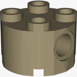 BRICK 2X2 ROUND WITH HOLE Ø4,85 X 50