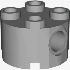 BRICK 2X2 ROUND WITH HOLE Ø4,85 X 50