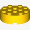 BRICK 4X4 ROUND W. Ø4.9 W. KL. X 15