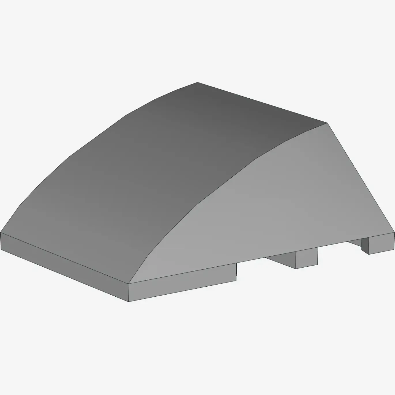 BRICK 4X3 W. BOW/ANGLE X 15