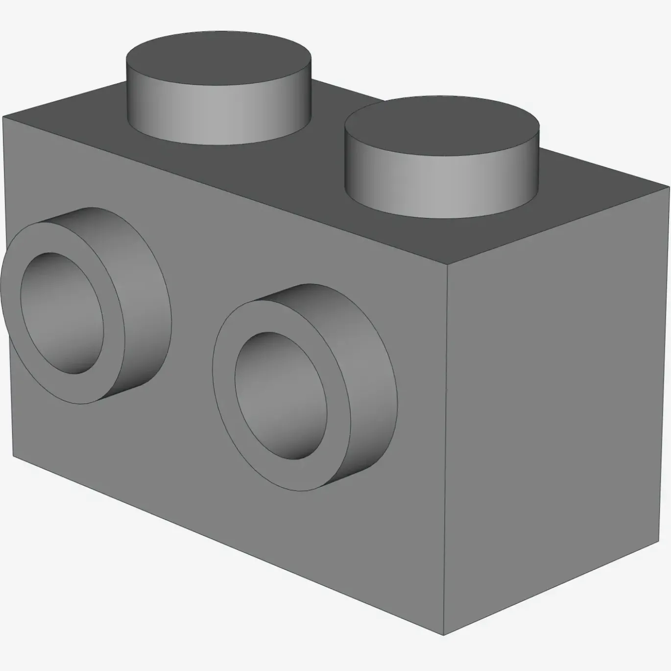 BRICK 1X2 W. FOUR KNOBS X 50