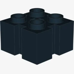 BRICK 2X2 W/GROOVE A.CR.HOLE X 50