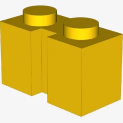 BRICK 1X2 W. GROOVE X 50