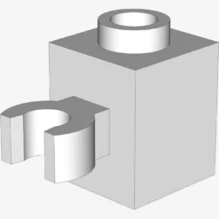 BRICK 1X1 W/HOLDER, H0RIZONTAL X 100
