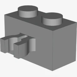 BRICK 1X2 W. HORIZONTAL HOLDER X 50