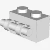 BRICK 1X2 WITH STICK X 50