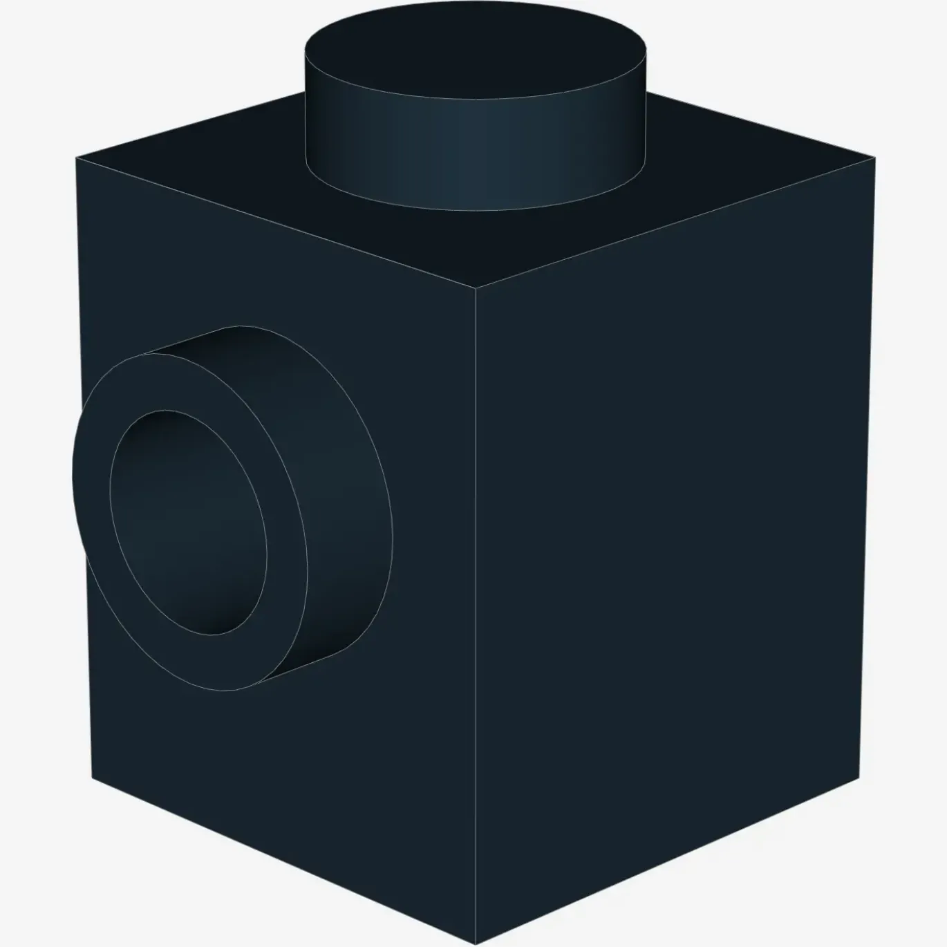 BRICK 1X1 W. 2 KNOBS X 100