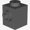 BRICK 1X1 W. 2 KNOBS X 100