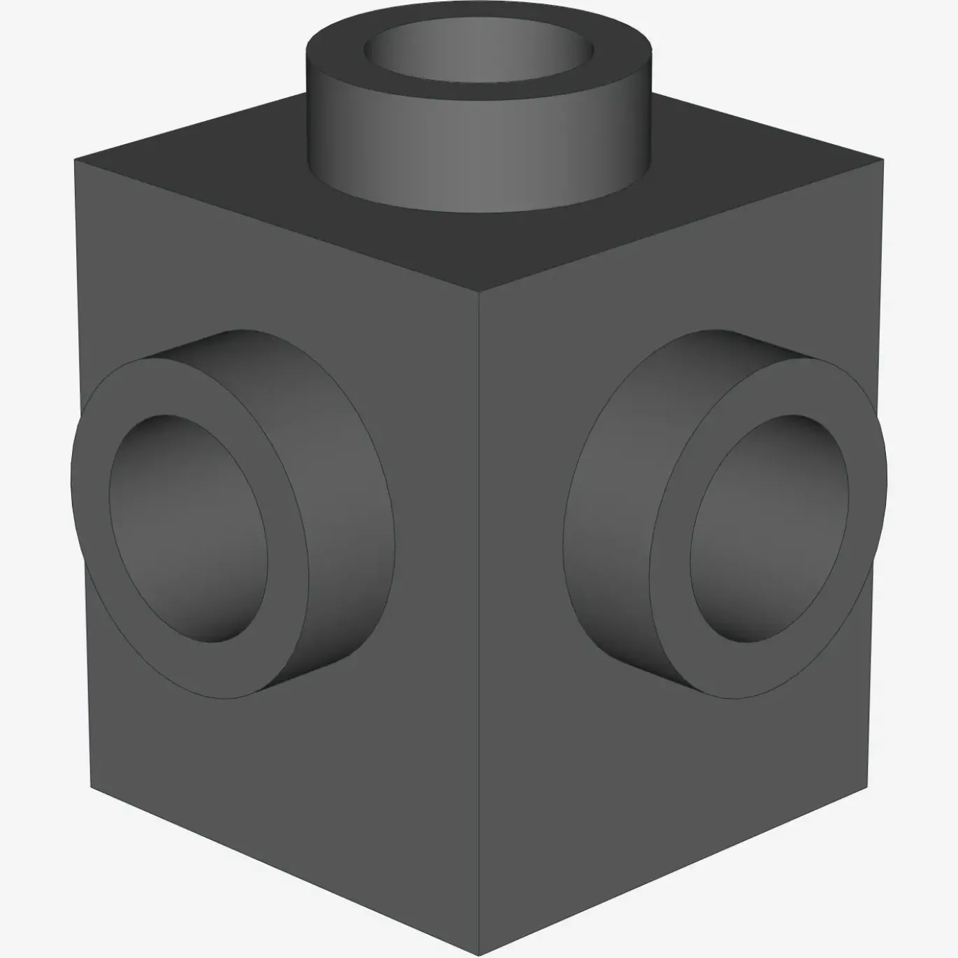 BRICK 1X1 W. 4 KNOBS X 100