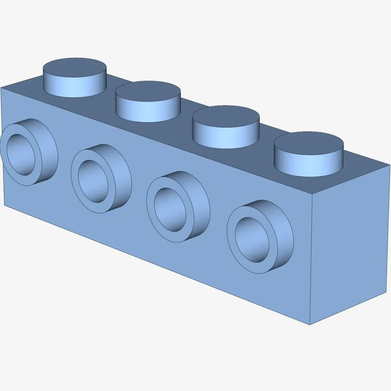 BRICK 1X4 W. 4 KNOBS X 25