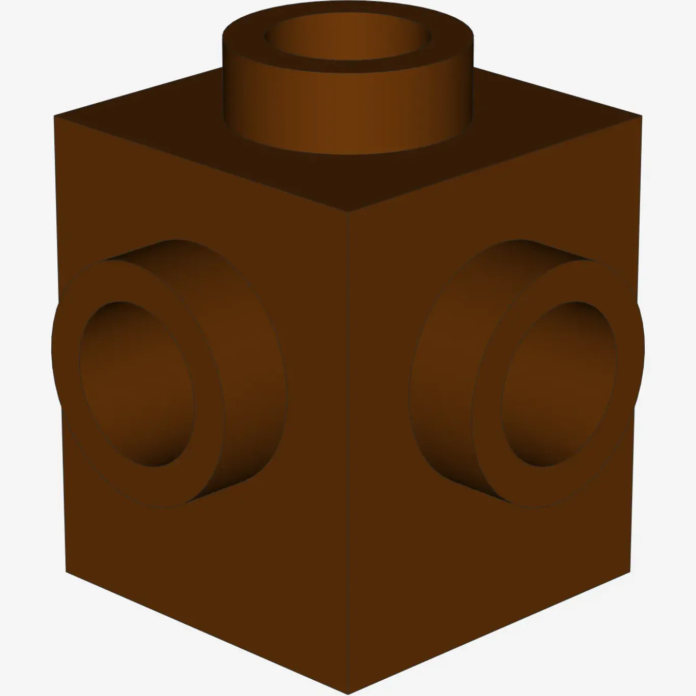 BRICK 1X1 W. 4 KNOBS X 100