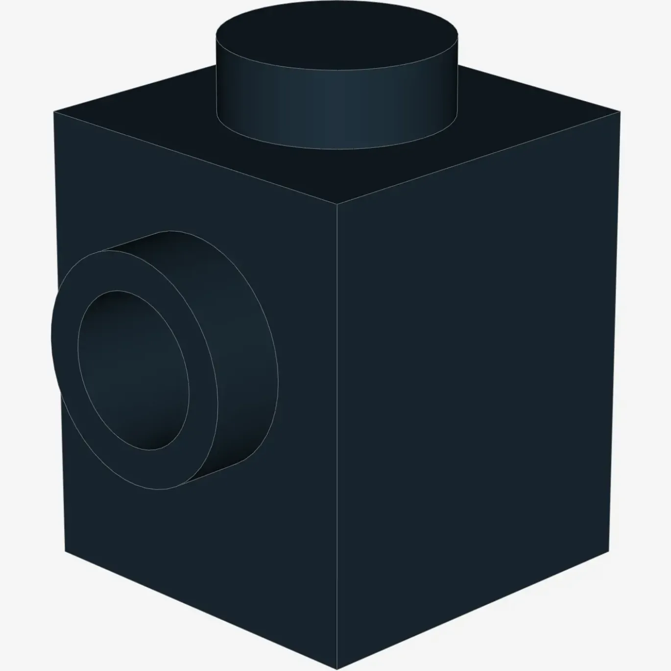 BRICK 1X1 W. 1 KNOB X 600