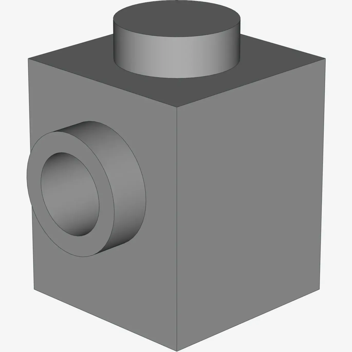 BRICK 1X1 W. 1 KNOB X 600