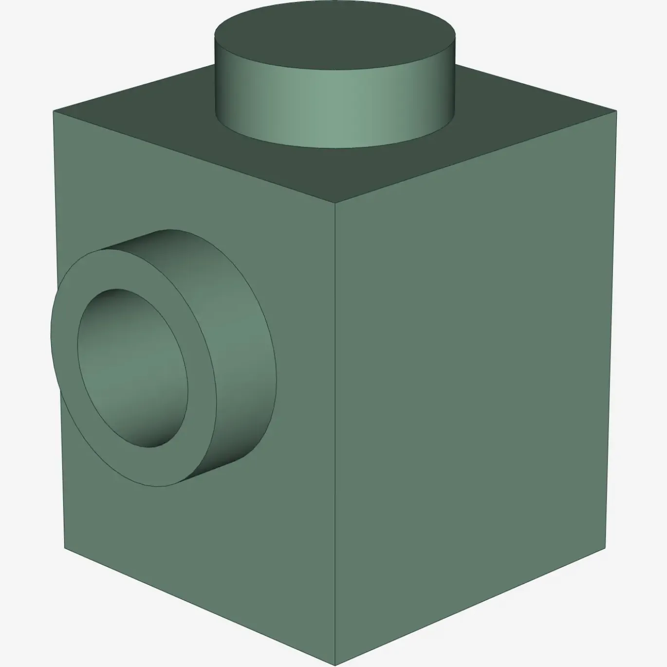 BRICK 1X1 W. 1 KNOB X 100